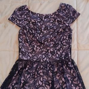 Purple dress